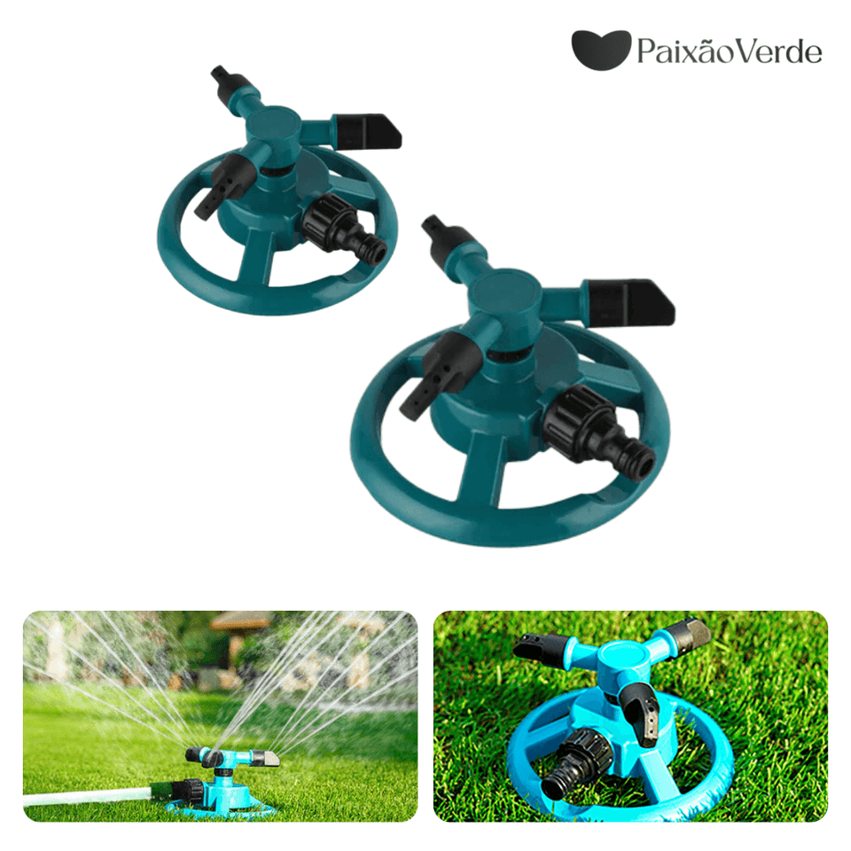 Aspersores Giratórios Automáticos 360° - SpinGarden™ (Compre 1, Leve 2)