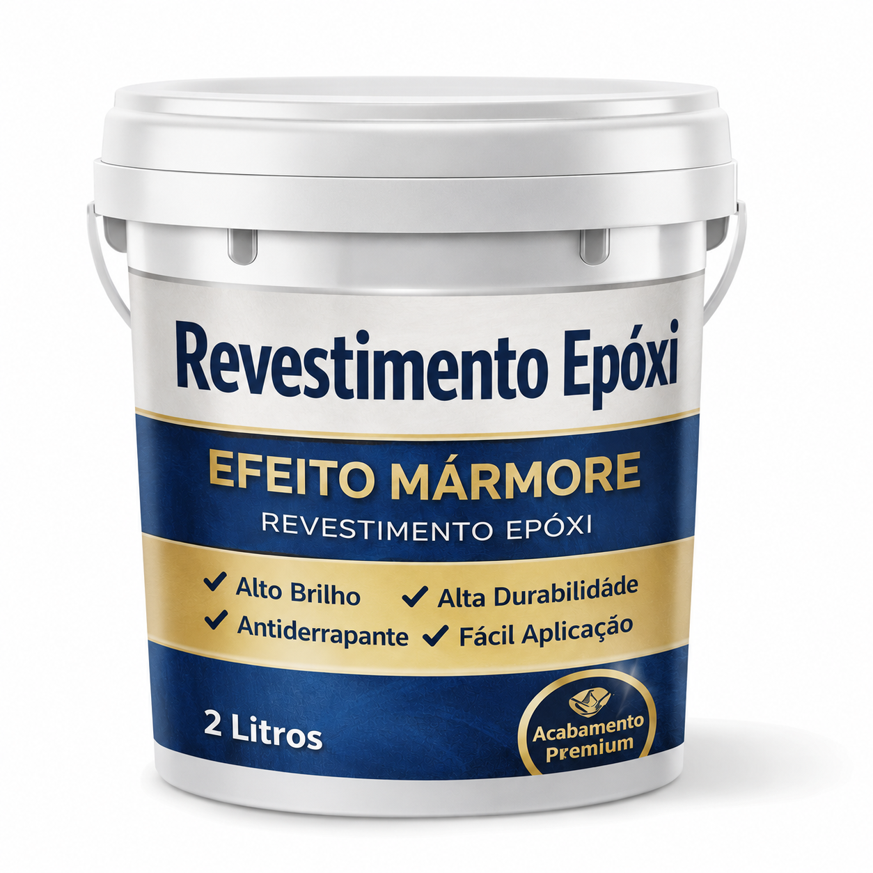 Revestimento Epóxi Premium Efeito Mármore • Alto Brilho e Alta Durabilidade + Brinde Hoje (Ferramentas de Aplicação)