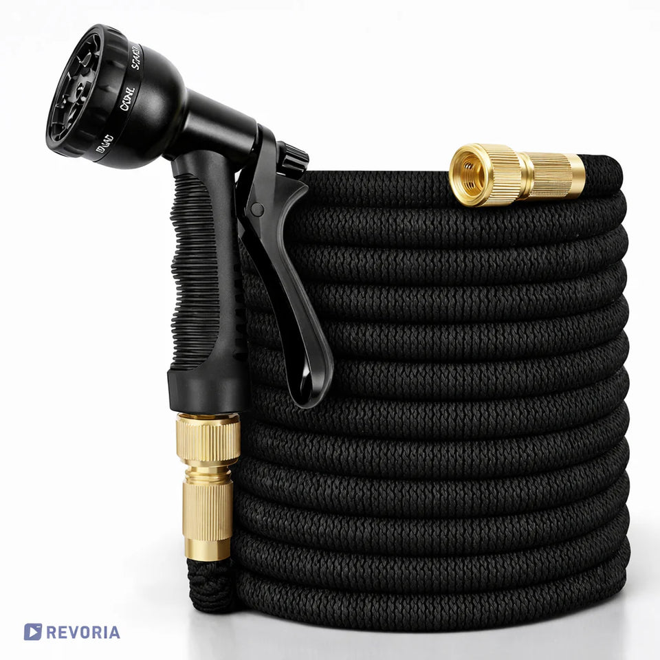 AquaFlex Pro™ – Mangueira Expansível Inteligente de Alta Pressão