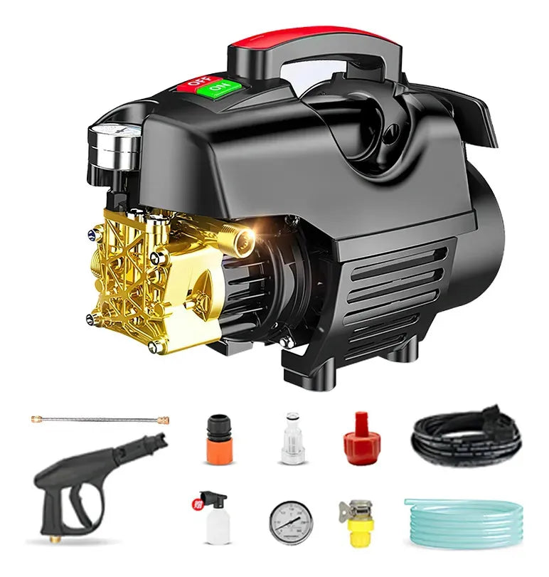 TurboJet™ Lavadora de Alta Pressão Bivolt + Brinde Hoje (Mangueira 10m)