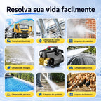 TurboJet™ Lavadora de Alta Pressão Bivolt + Brinde Hoje (Mangueira 10m)